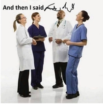 Doctors sharing their awesome comebacks