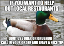 Dont bother dining in either it just creates more hassle