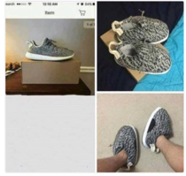 Dont buy shoes via internet