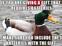 Dont give the gift of an errand or disappointed children