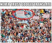 Dont trust Google translate