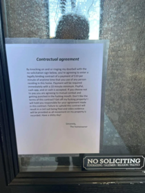 Doorbell Contract Agreement