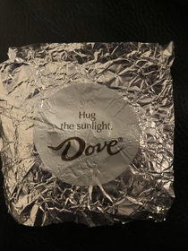 Dove ran out of inspiration