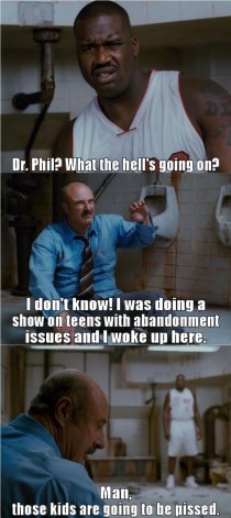 Dr Phil and teen abandonment issues