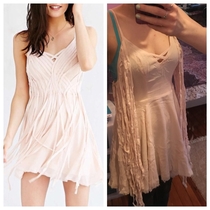 Dress vs dressing that could cover a wound