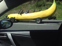 Drive a banana