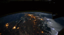 Earth viewed from the ISS