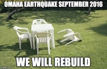 Earthquake felt in Omaha NE