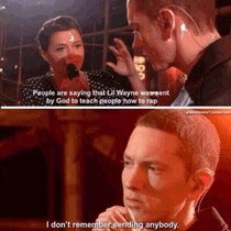 Eminem is savage