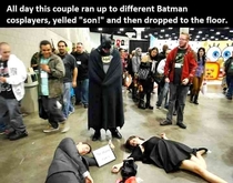 Epic cosplayer trolling
