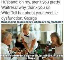 Erectile Dysfunction has a name