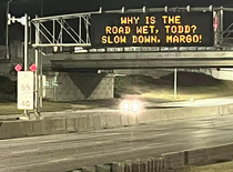 Every digital road sign from the Department of Transportation in Iowa this week