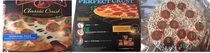 Every picture of the pizza on the box is of an incomplete pizza but they all have more pepperonis than the actual pizza