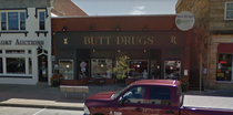 Every time I drive through Corydon Indiana I always forget to take a picture But here it is in all its glory I give you Butt Drugs