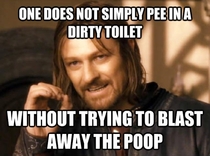 Every time I pee