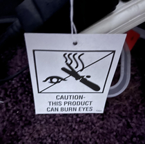 Every warning label exists because someone did something stupid once This one had to have hurt