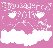 Every year we have a manly camping trip in the mountains we call SausageFest Here is this years shirt design