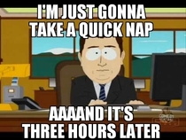 Everyday after work