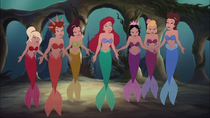 Everyones talking about skin color but no-ones asking why Ariels sisters had different colored fish parts