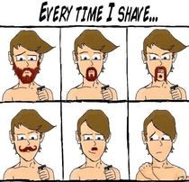 Everytime I shave
