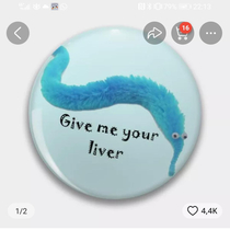 example product of customizable pins on aliexpress almost want to buy this one now