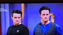 Face swapped Joey and Chandler and created twins