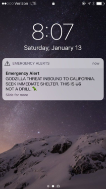 False alert for California this time seemed credible