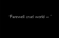 Farewell cruel word