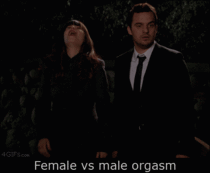 Female orgasm vs male orgasm x-post rgif