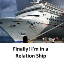 Finally i am in a relation ship
