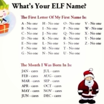 Find your elf name