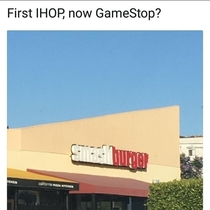 First IHOP now GameStop