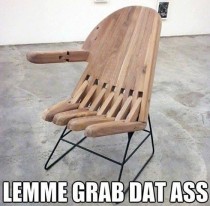 First think I thought when I saw this chair