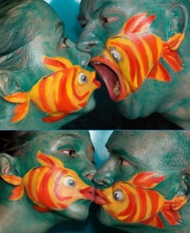 Fish face is the new duck face