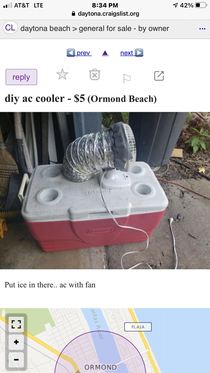 Florida Man air conditioner for sale Get it quick its bound to go fast in this heat