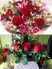 Flowers I ordered for my Mum v what was delivered