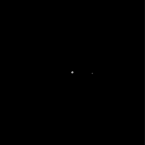 For the first time in human history we have a  close up of Pluto and its moon Charon