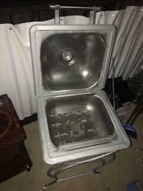 Found a double sink on curb made an epic bbq