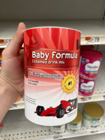 Found an alternative to baby formula