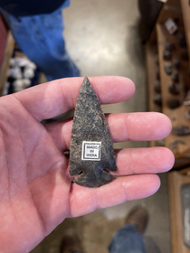 Found an authentic Indian arrowhead today