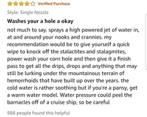 Found in the reviews for a bidet toilet attachment