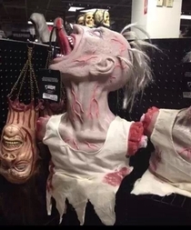 Found Miley Cyrus at a Halloween store