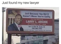 Found my new lawyer