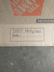 Found some used moving boxes
