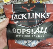 Found some vegan Jack Links jerky packs