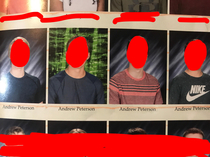 found these four guys in one of my old yearbooks This is the rural midwest for ya