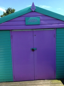 Found this beach hut in my home town