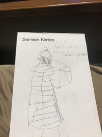 Found this in the pews at my church