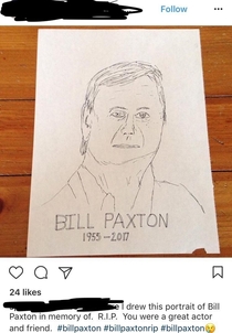 Found this on Instagram BP was a great man and I feel bad for laughing
