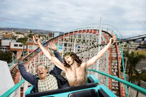 Found this picture of Jesus having some fun